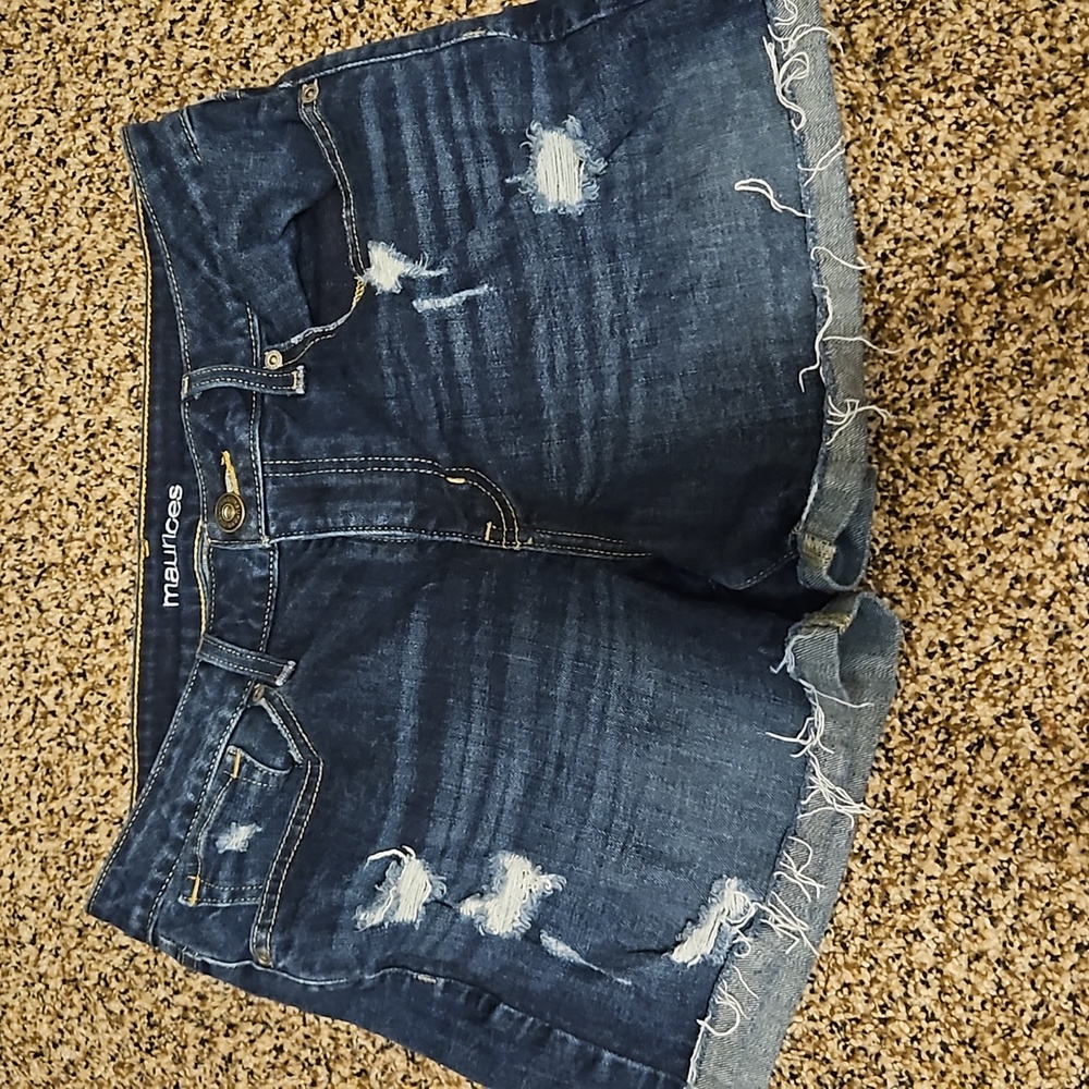 Maurices jean shorts size 9/10